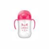 Vaso Antiderrame con Cañita Rosado 270ml - Imagen 2