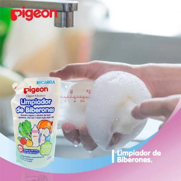 Limpiador de Biberon Bolsa Recarga 650 ml - PIGEON