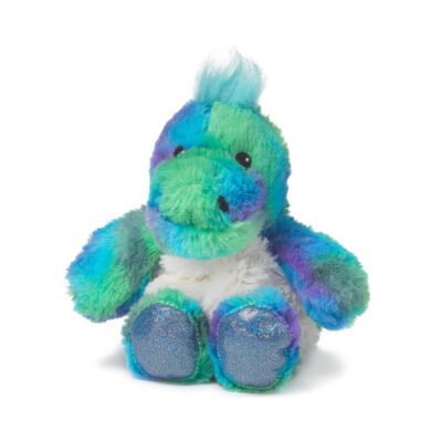 Peluche Terapéutico térmico dino azul